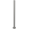 Stainless steel post |  60 mm | stationary, to be fixed by plugswith base plate  120 x 5 mm | without lock | without eyelet